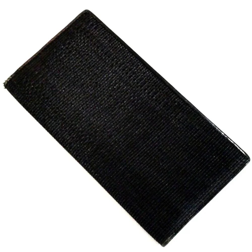 Black Genuine Horse Hair Bi-Fold Long Wallet – Slim Unisex Design